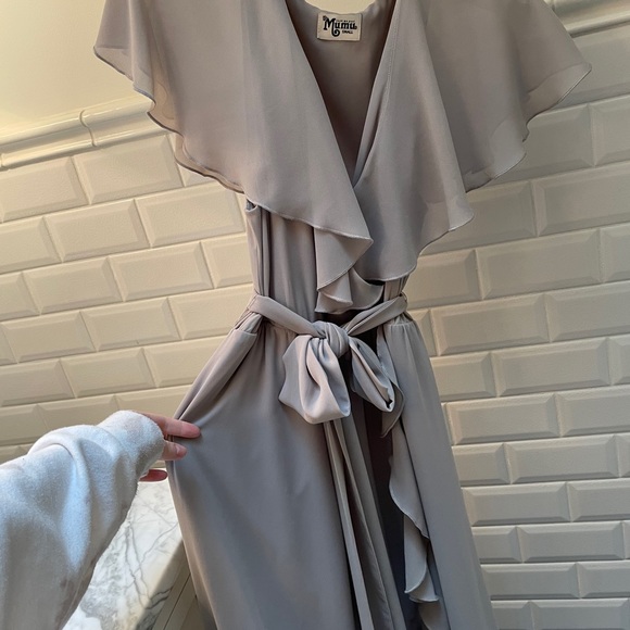 Show Me Your MuMu Dresses & Skirts - Show Me Your MuMu Jess Ruffle Midi Dress